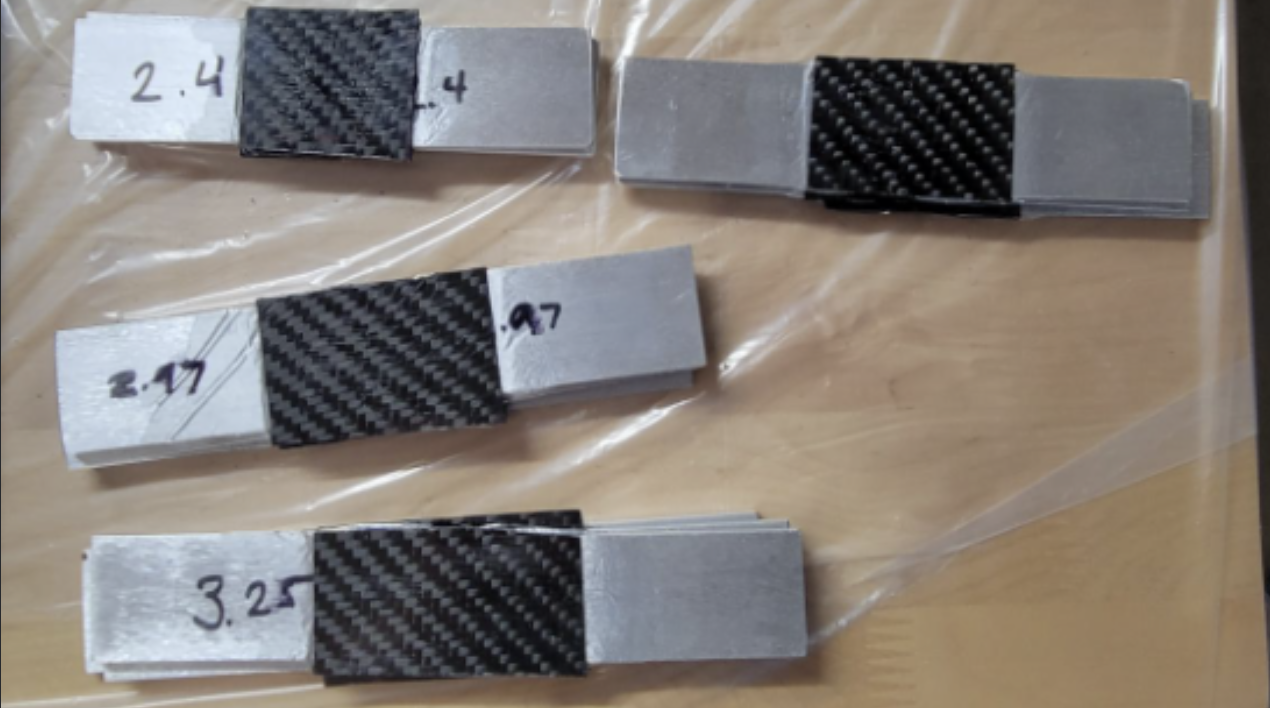 Carbon fiber coupons